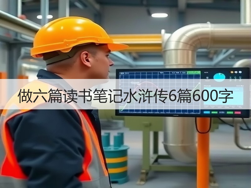 做六篇读书笔记水浒传6篇600字