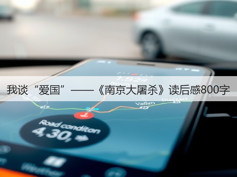 我谈“爱国”——《南京大屠杀》读后感800字