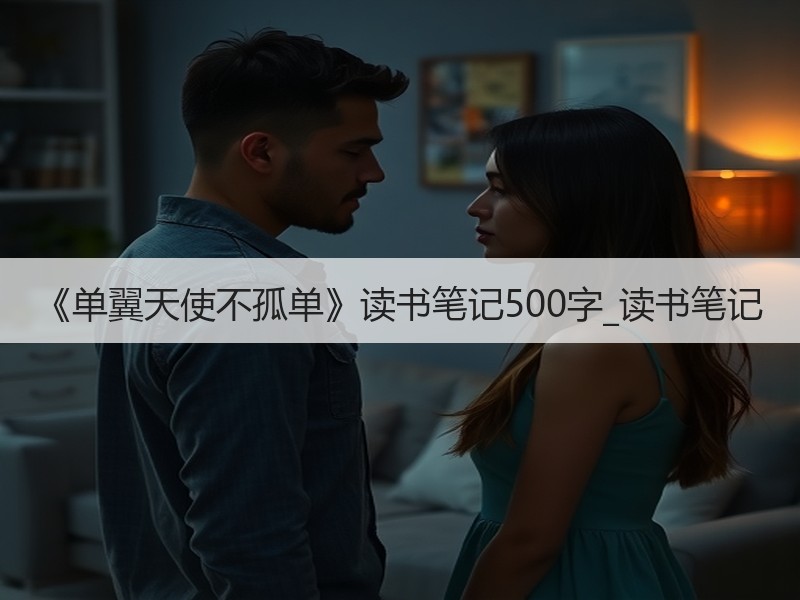 《单翼天使不孤单》读书笔记500字_读书笔记