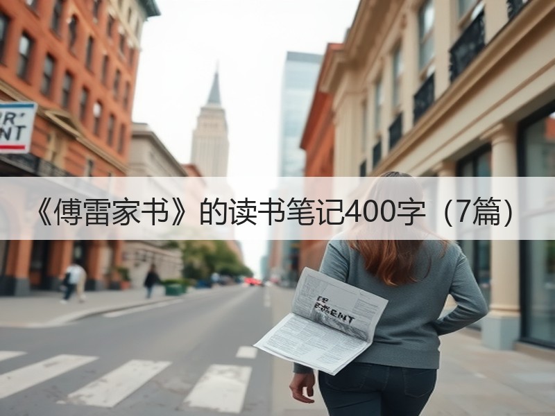 《傅雷家书》的读书笔记400字（7篇）