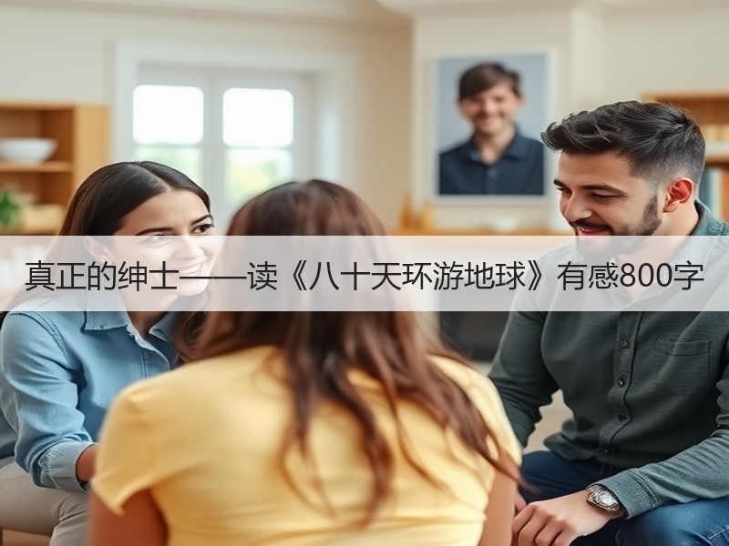 真正的绅士——读《八十天环游地球》有感800字