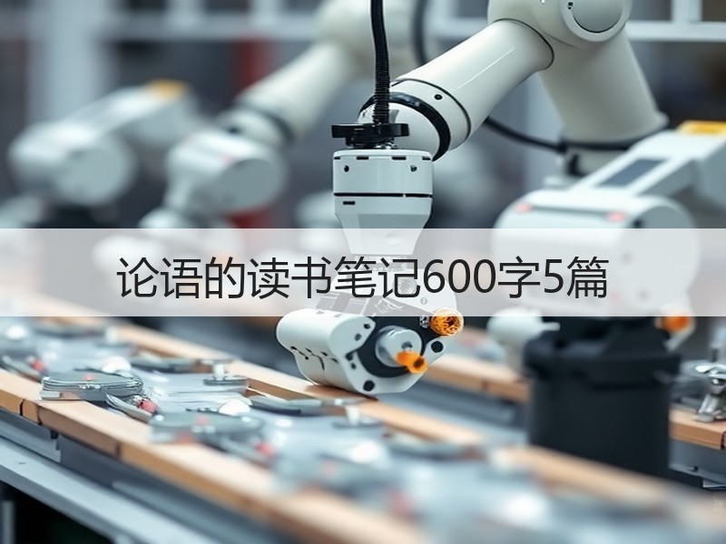 论语的读书笔记600字5篇