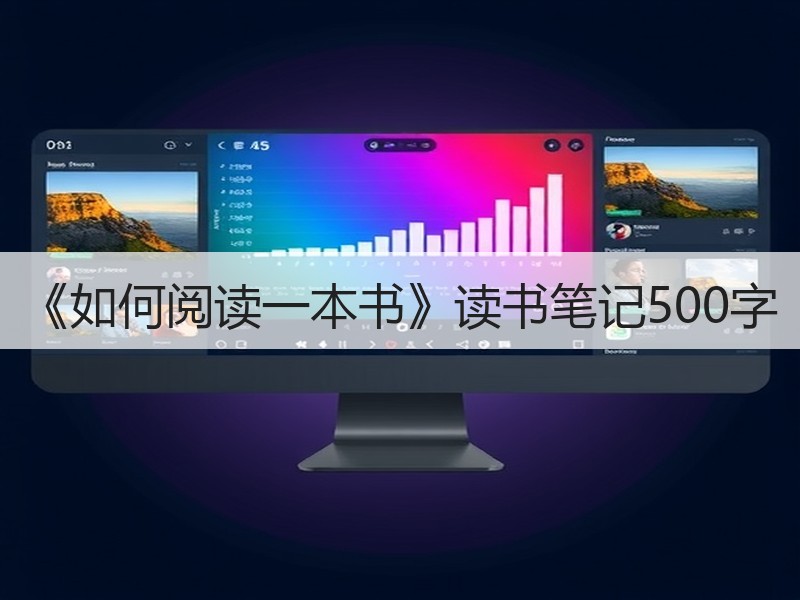 《如何阅读一本书》读书笔记500字