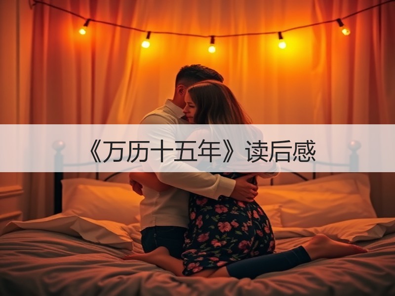 《万历十五年》读后感