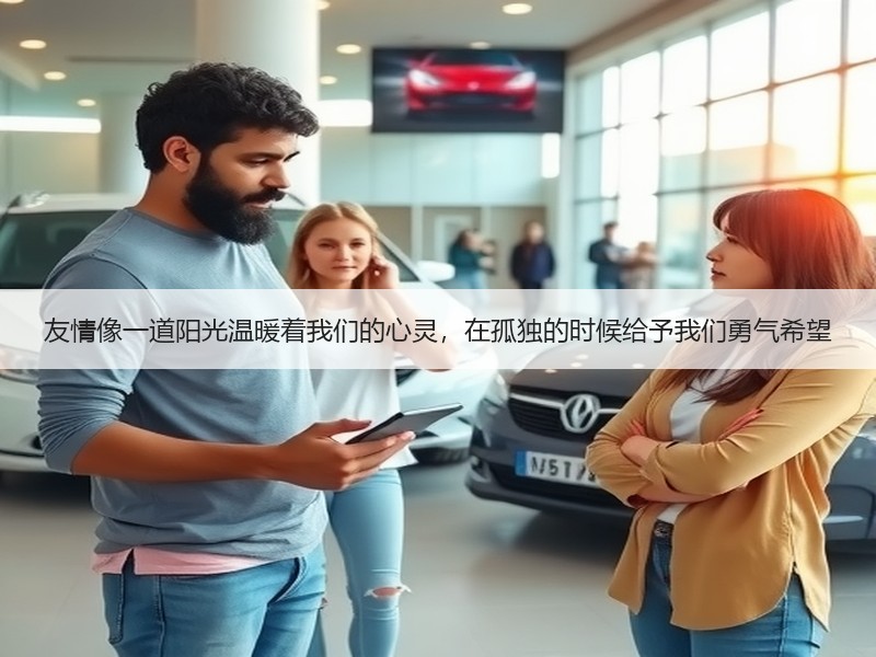 友情像一道阳光温暖着我们的心灵，在孤独的时候给予我们勇气希望