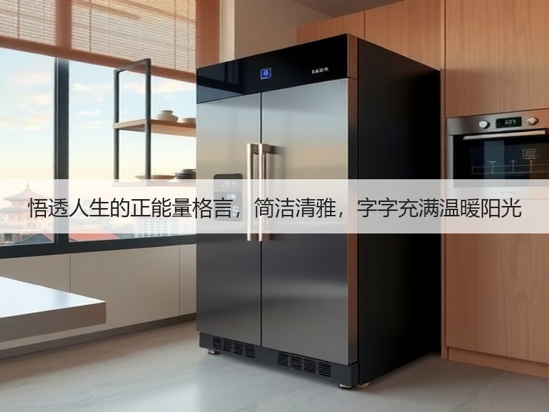 悟透人生的正能量格言，简洁清雅，字字充满温暖阳光