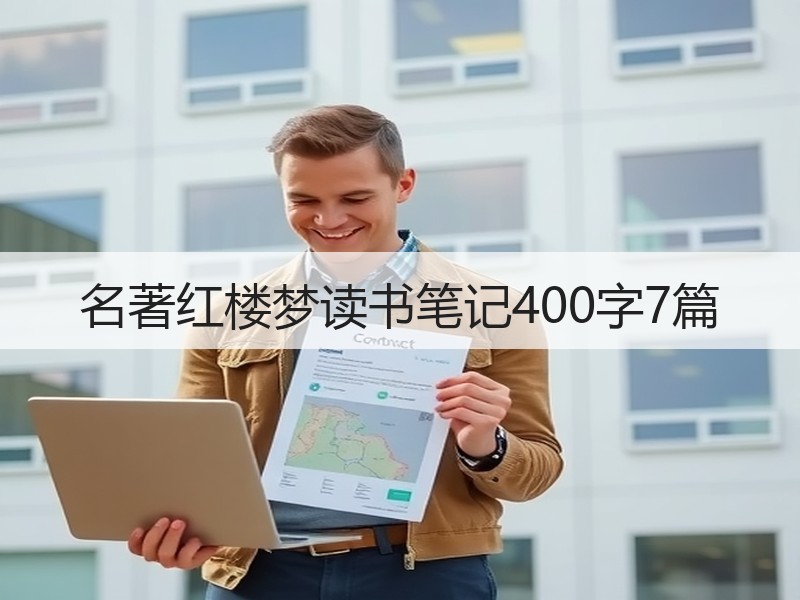 名著红楼梦读书笔记400字7篇