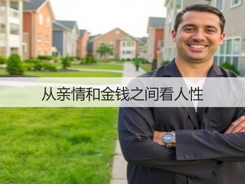 从亲情和金钱之间看人性