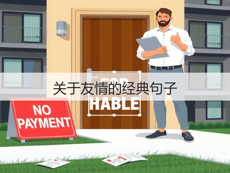 关于友情的经典句子