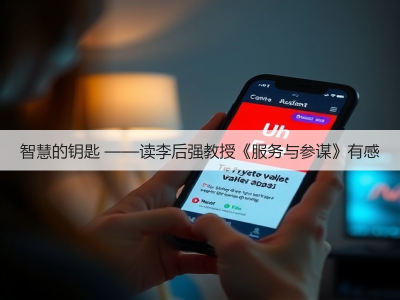 智慧的钥匙 ——读李后强教授《服务与参谋》有感