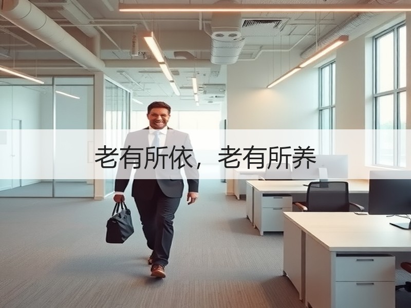 老有所依，老有所养