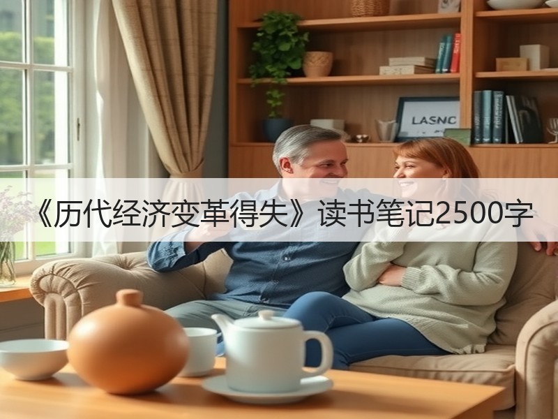 《历代经济变革得失》读书笔记2500字