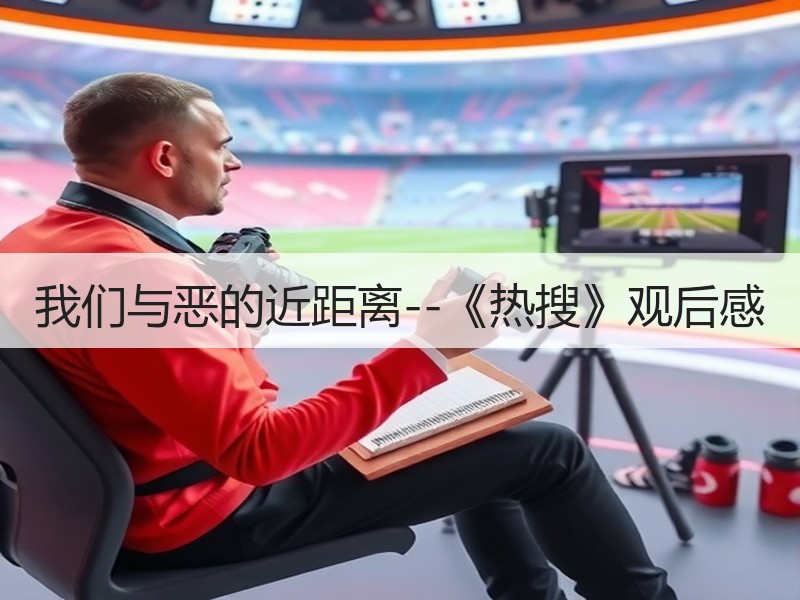 我们与恶的近距离--《热搜》观后感