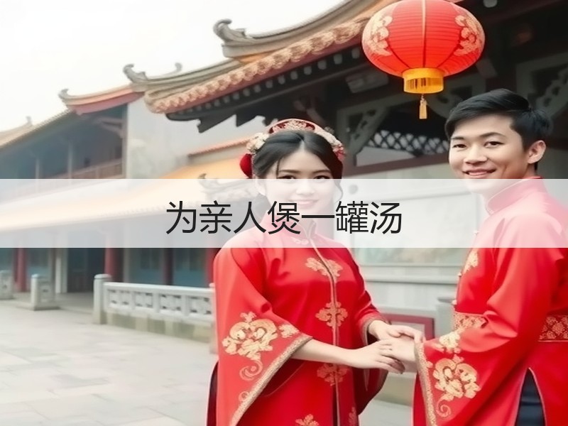 为亲人煲一罐汤