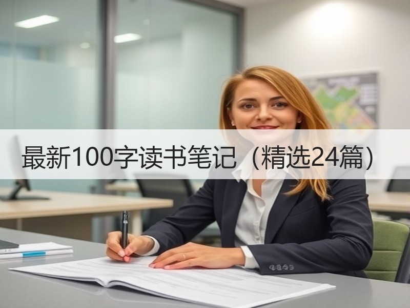 最新100字读书笔记（精选24篇）