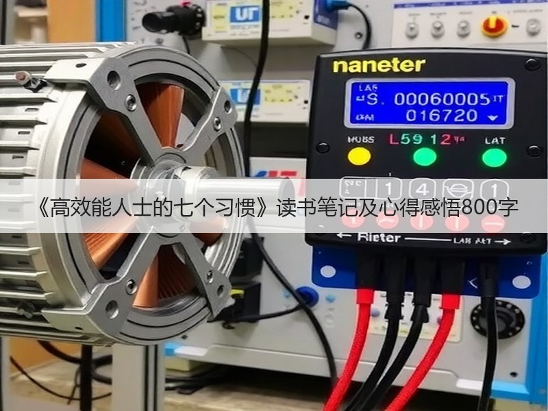 《高效能人士的七个习惯》读书笔记及心得感悟800字