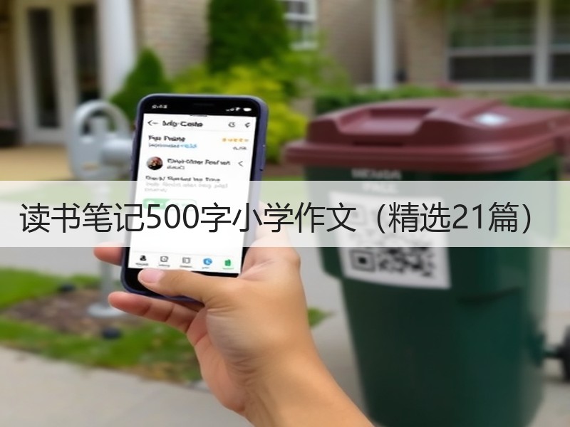 读书笔记500字小学作文（精选21篇）