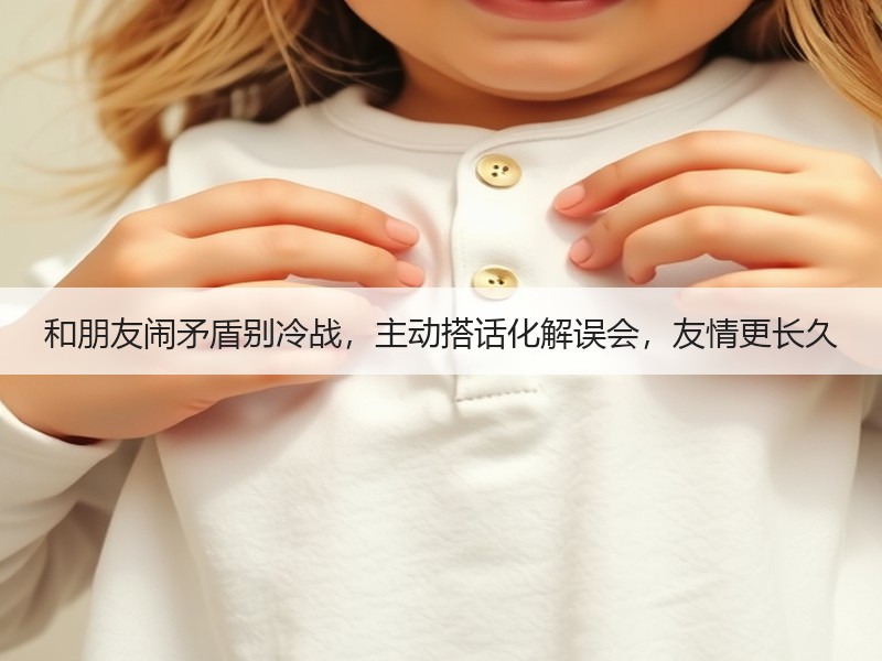 和朋友闹矛盾别冷战，主动搭话化解误会，友情更长久