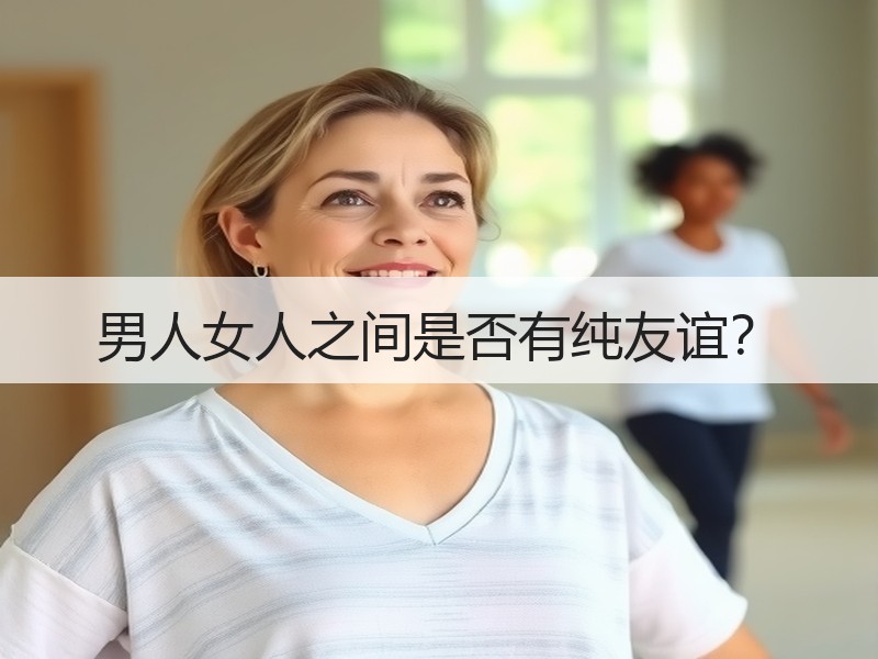男人女人之间是否有纯友谊？