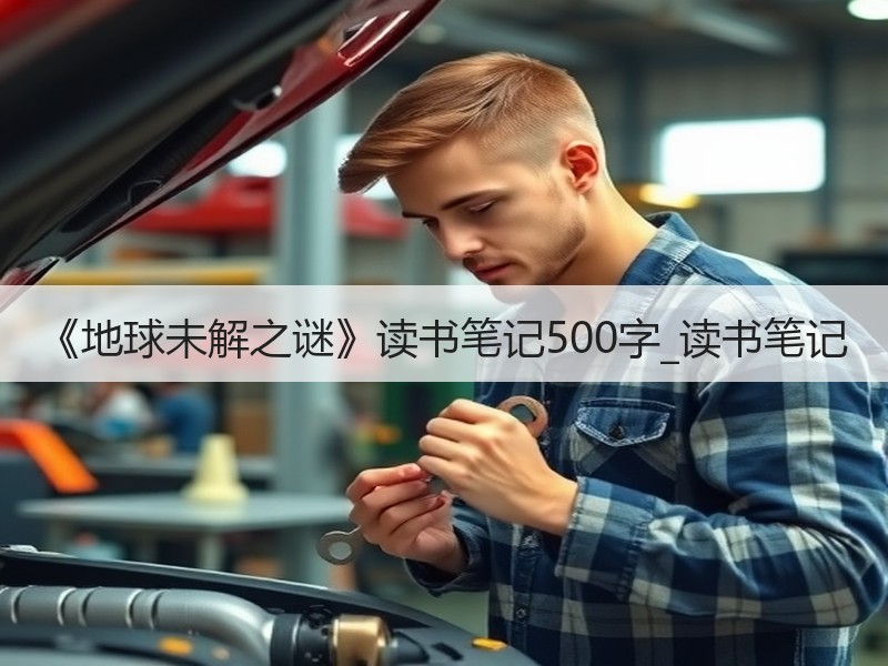 《地球未解之谜》读书笔记500字_读书笔记