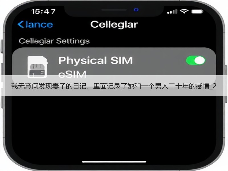 我无意间发现妻子的日记，里面记录了她和一个男人二十年的感情_2