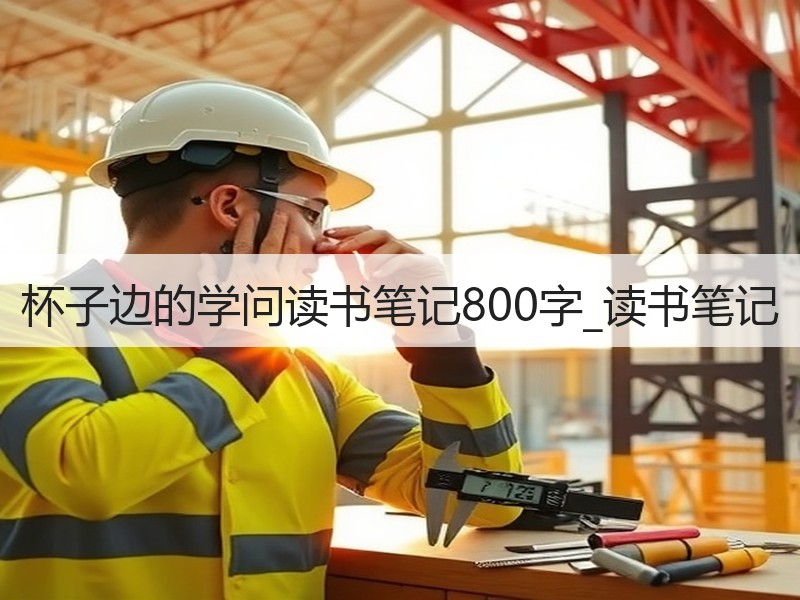 杯子边的学问读书笔记800字_读书笔记