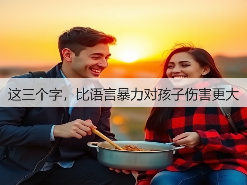 这三个字，比语言暴力对孩子伤害更大