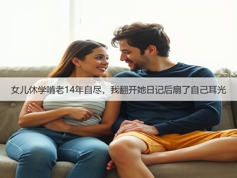 女儿休学啃老14年自尽，我翻开她日记后扇了自己耳光