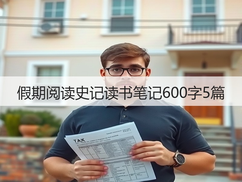 假期阅读史记读书笔记600字5篇