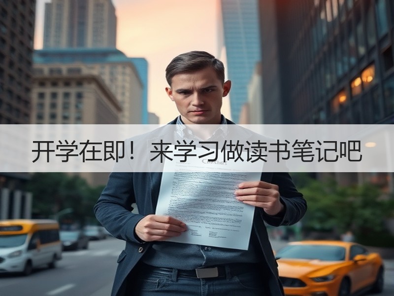 开学在即！来学习做读书笔记吧