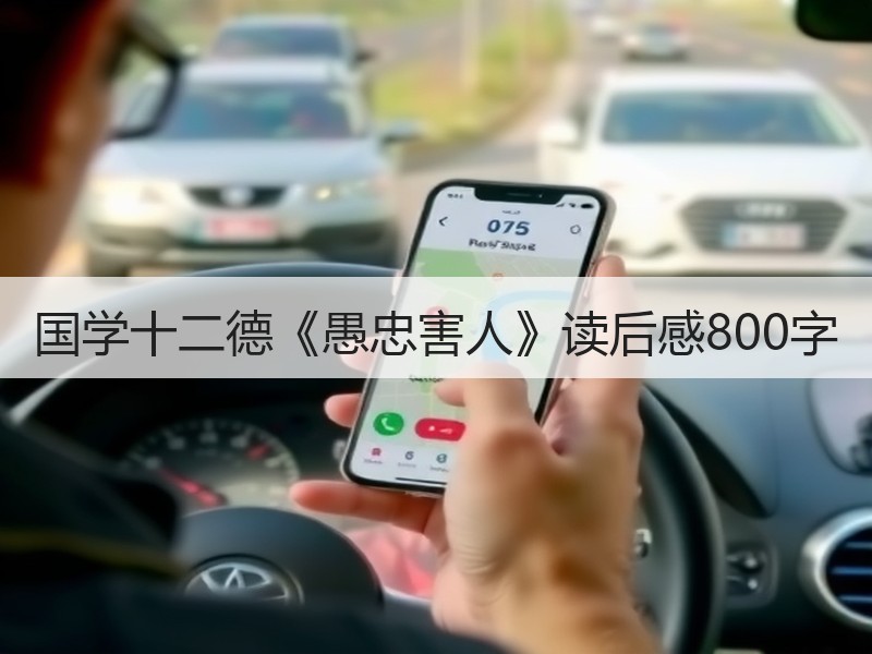 国学十二德《愚忠害人》读后感800字