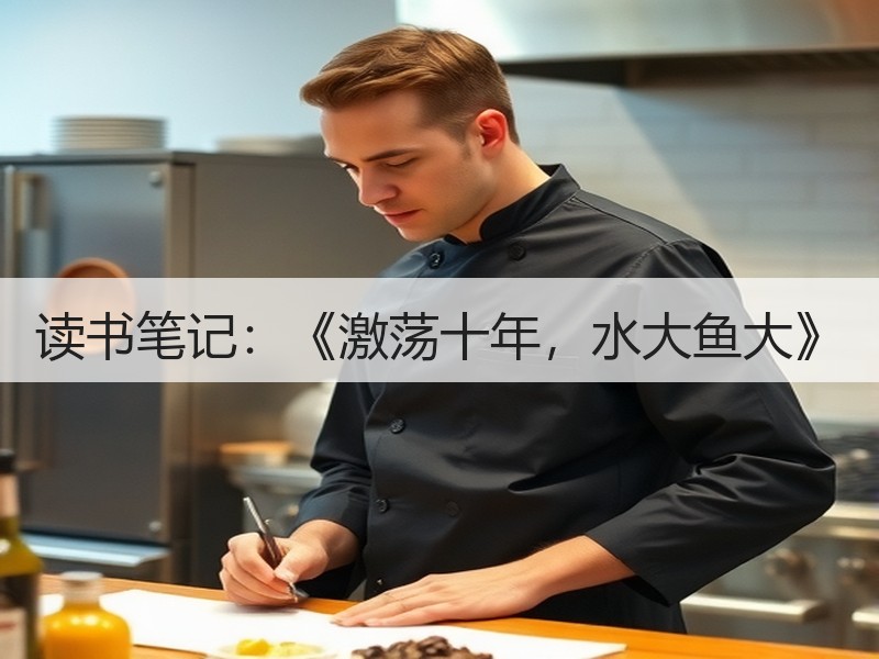 读书笔记：《激荡十年，水大鱼大》