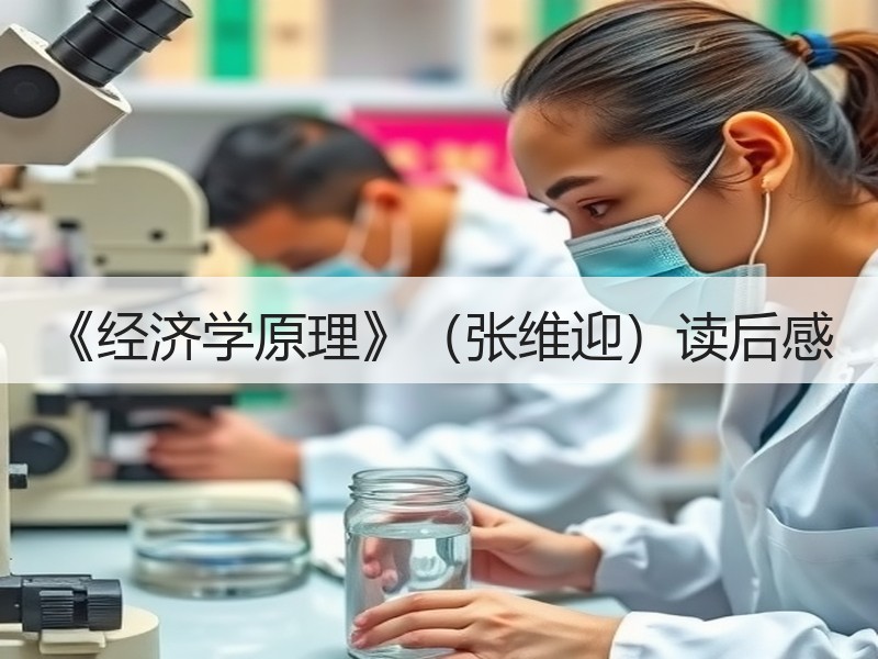 《经济学原理》（张维迎）读后感