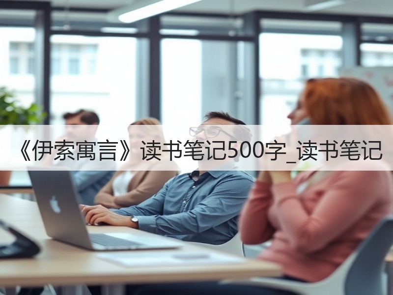 《伊索寓言》读书笔记500字_读书笔记