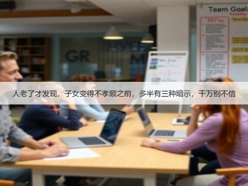 人老了才发现，子女变得不孝顺之前，多半有三种暗示，千万别不信