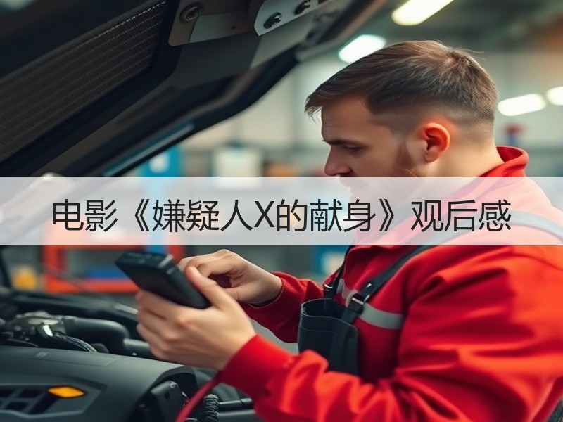 电影《嫌疑人X的献身》观后感
