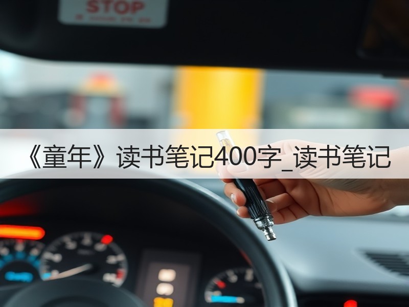《童年》读书笔记400字_读书笔记