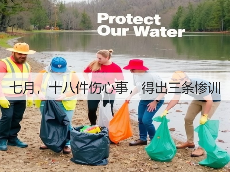 七月，十八件伤心事，得出三条惨训