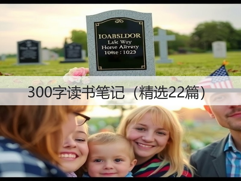 300字读书笔记（精选22篇）