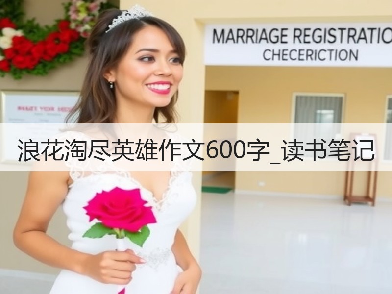 浪花淘尽英雄作文600字_读书笔记