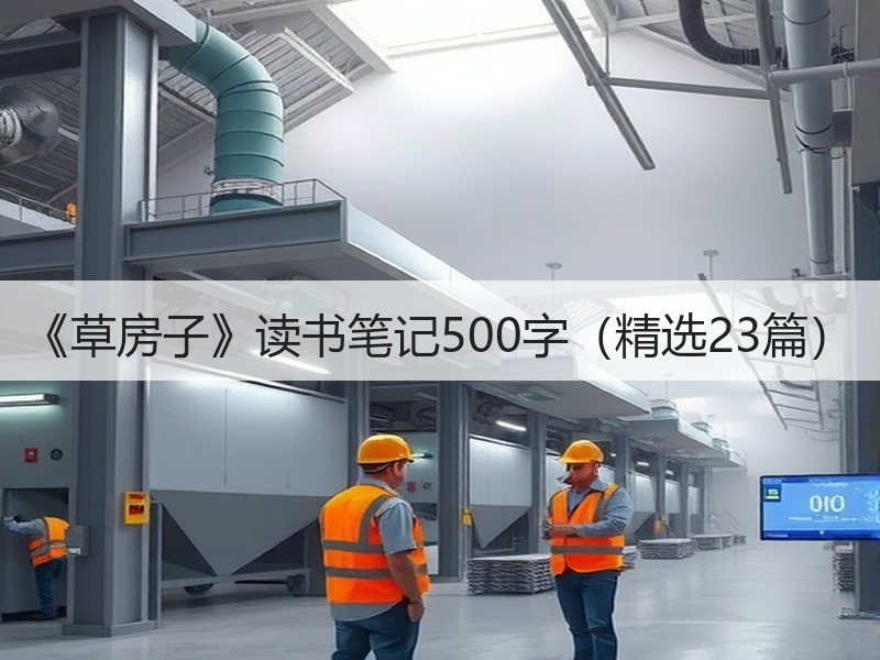 《草房子》读书笔记500字（精选23篇）