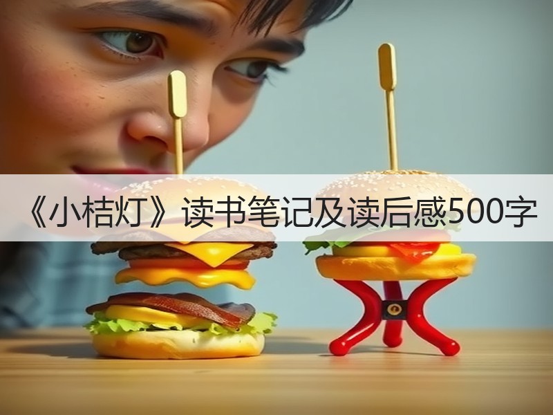 《小桔灯》读书笔记及读后感500字