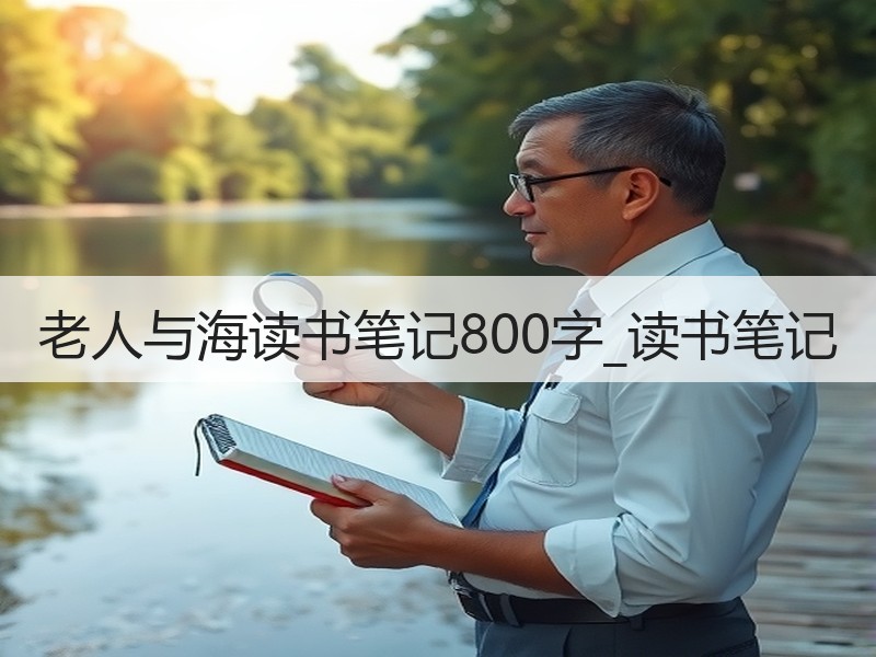 老人与海读书笔记800字_读书笔记