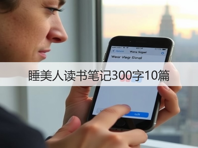 睡美人读书笔记300字10篇