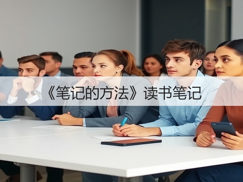 《笔记的方法》读书笔记