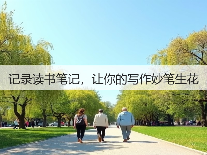 记录读书笔记，让你的写作妙笔生花
