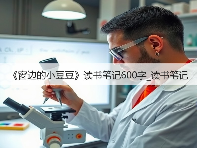 《窗边的小豆豆》读书笔记600字_读书笔记