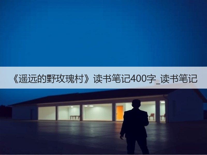 《遥远的野玫瑰村》读书笔记400字_读书笔记