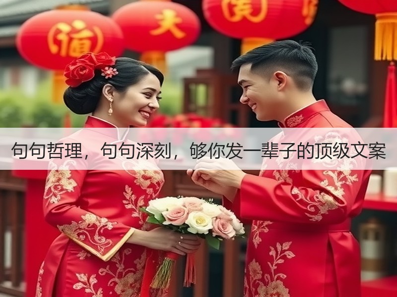 句句哲理，句句深刻，够你发一辈子的顶级文案