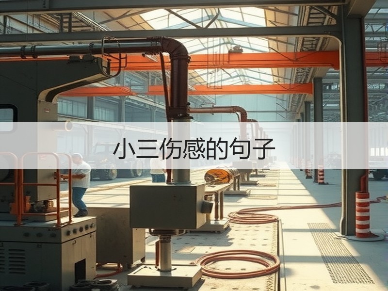小三伤感的句子
